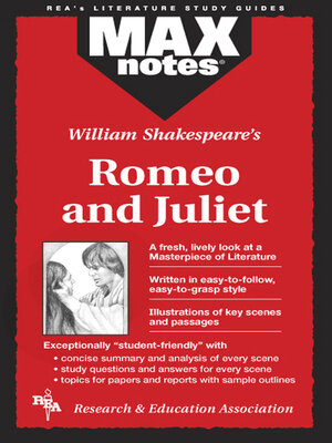 cover image of Romeo and Juliet(MAXNotes Literature Guide
